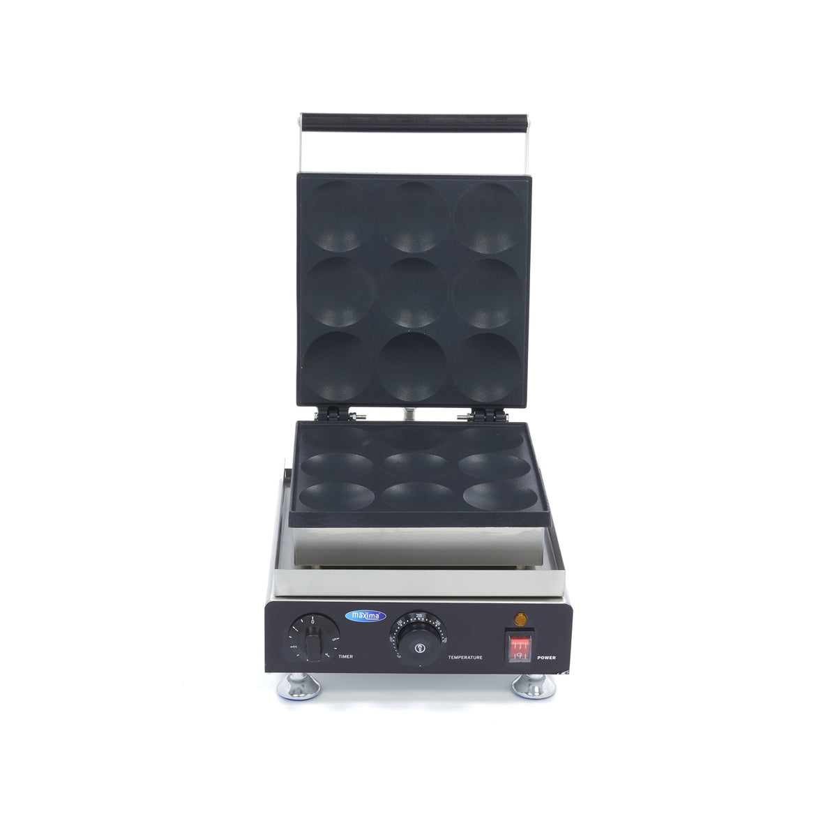 Crêpesgerät - Professionell - 9 Pfannkuchen - je Ø7,5cm