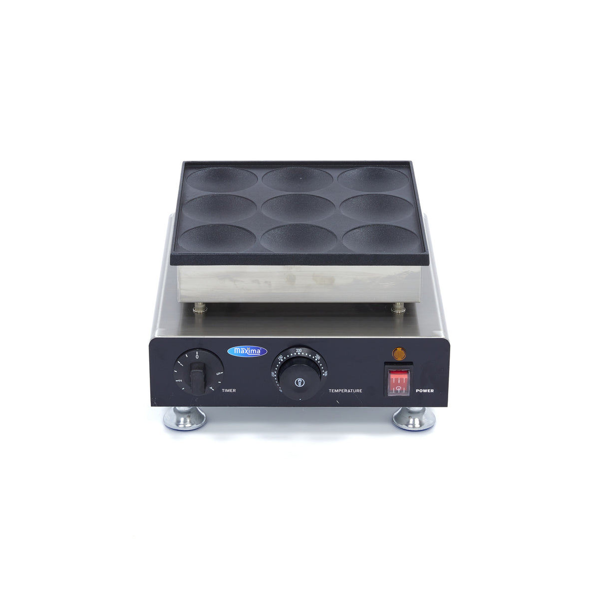 Máquina para hacer Panqueques - Profesional - 9 Panqueques - Ø8cm Cada Uno