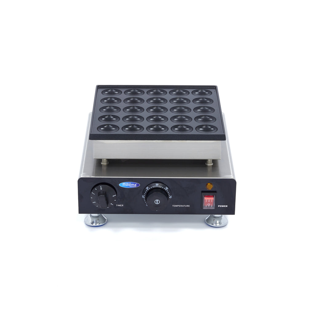 Mini-Pfannkuchengerät - Professionell - 25 Stück - Ø4,5cm