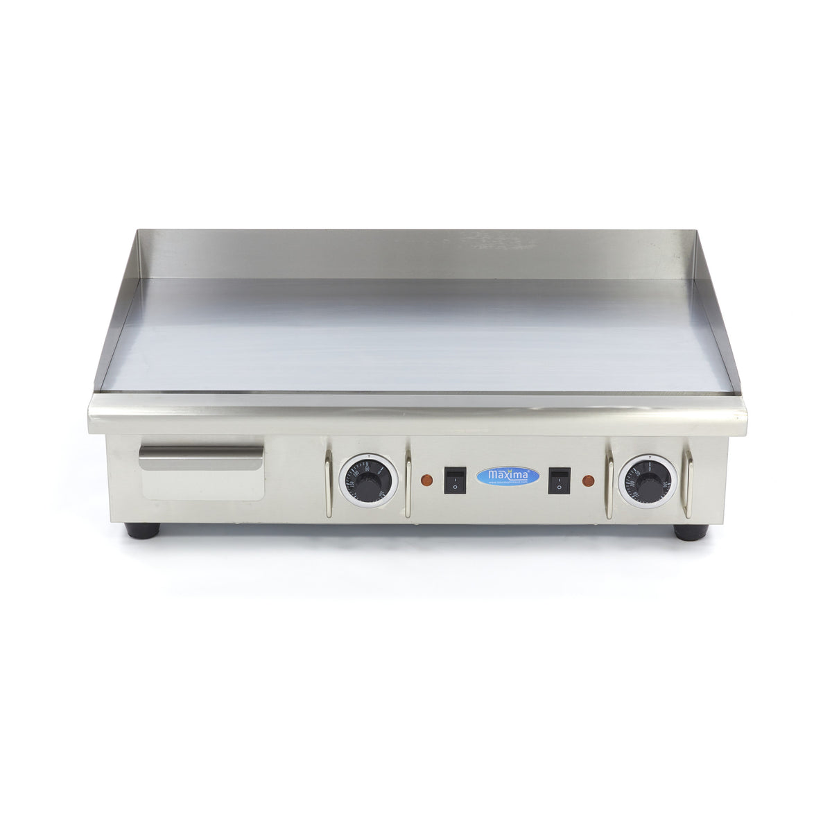 Plancha - Profesional - Cromo Liso - 73cm - incl Bandeja de Goteo - 400V