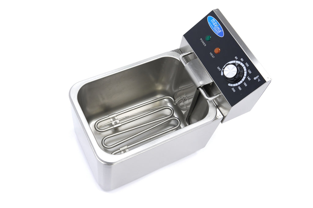 Freidora - Profesional - 4L - 1 Cesta - hasta 0,8kg de Patatas Fritas
