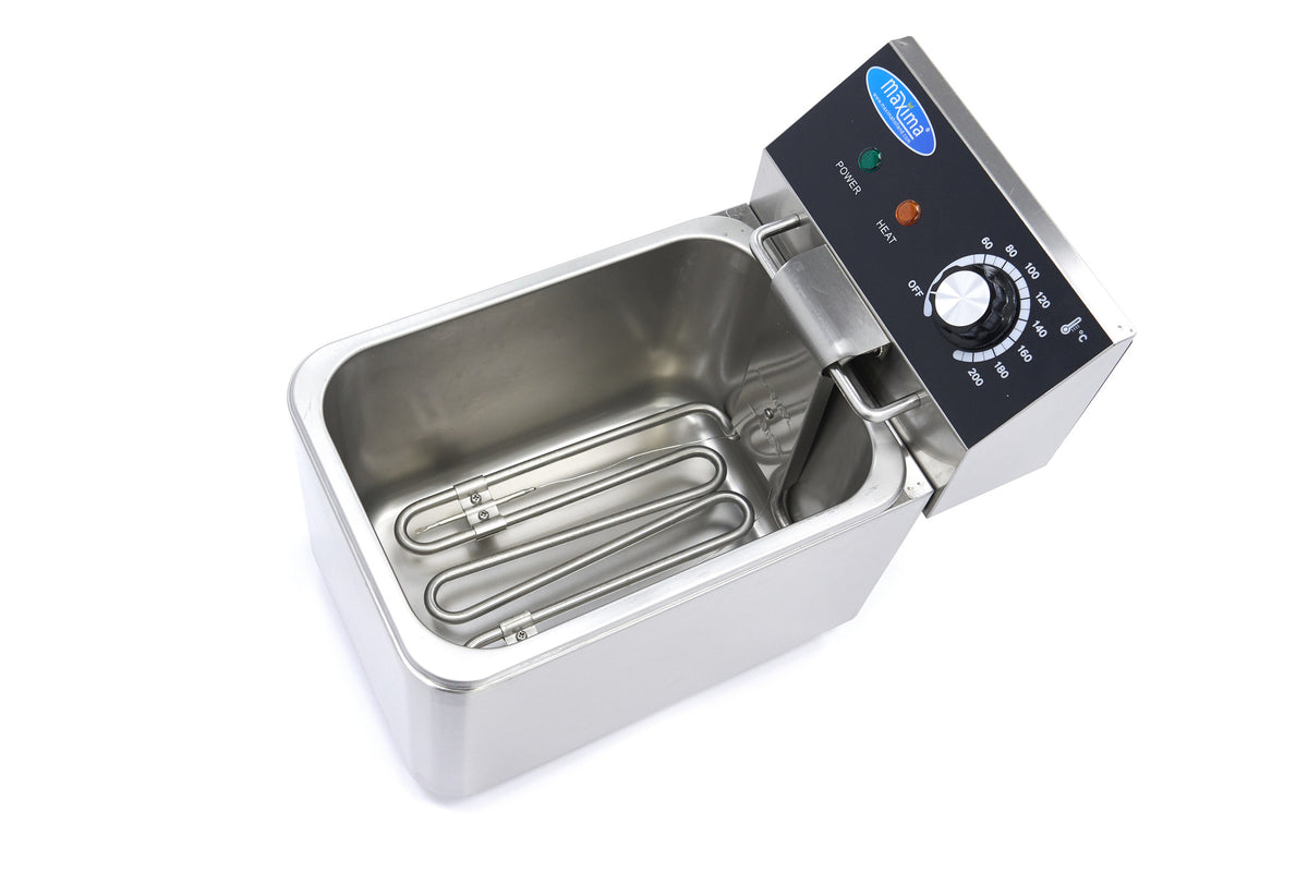Freidora - Profesional - 4L - 1 Cesta - hasta 0,8kg de Patatas Fritas