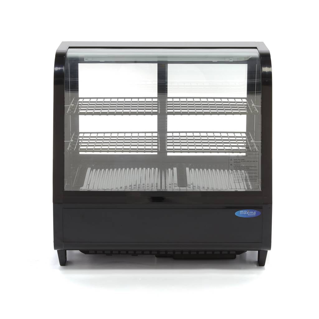 Frigorífico expositor - Profissional - 100 L - 68 cm - portas de correr traseiras