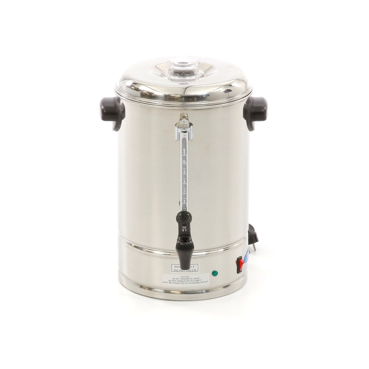 Caffettiera a percolazione - Professionale - 10L - 80 tazze - filtro caffè rimovibile