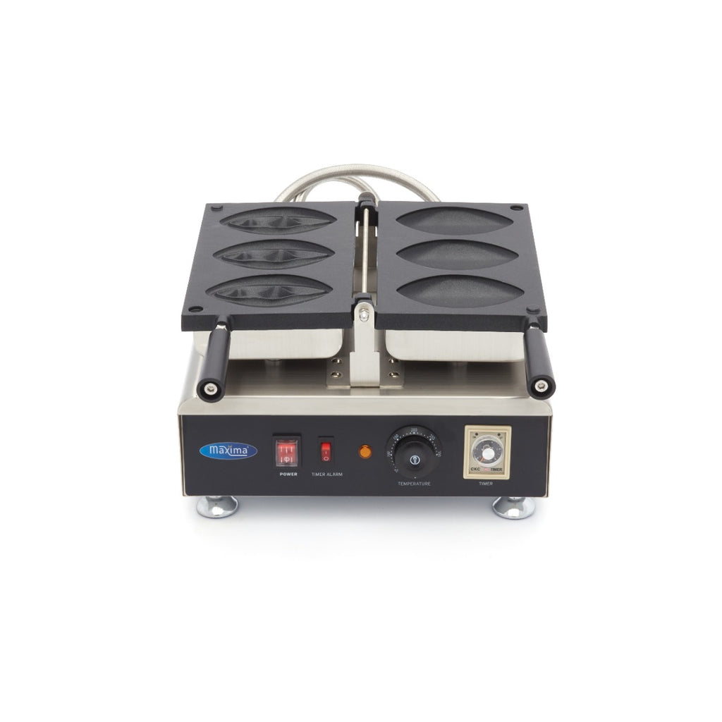 Piastra per Waffle - Professionale - 3 Pezzi - Vagina - Girevole