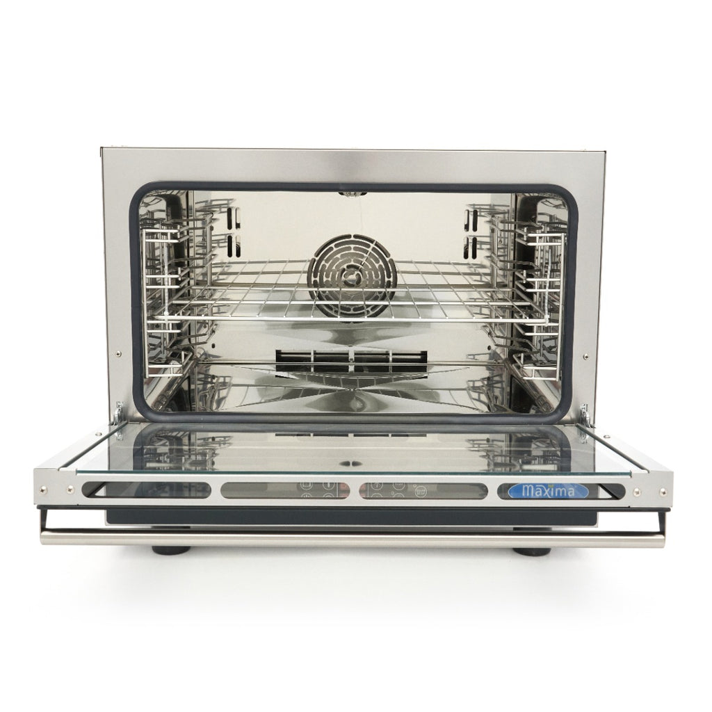 Horno de Vapor Combinado - Profesional - para 4 Bandejas (1/1 GN / 60 x 40 cm) - Pantalla Digital - 400V