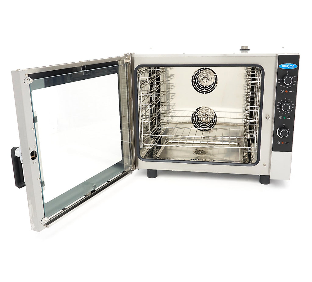 Horno de Vapor Combinado - Profesional - para 6 Bandejas (1/1 GN / 60 x 40 cm) - Analógico - 400V