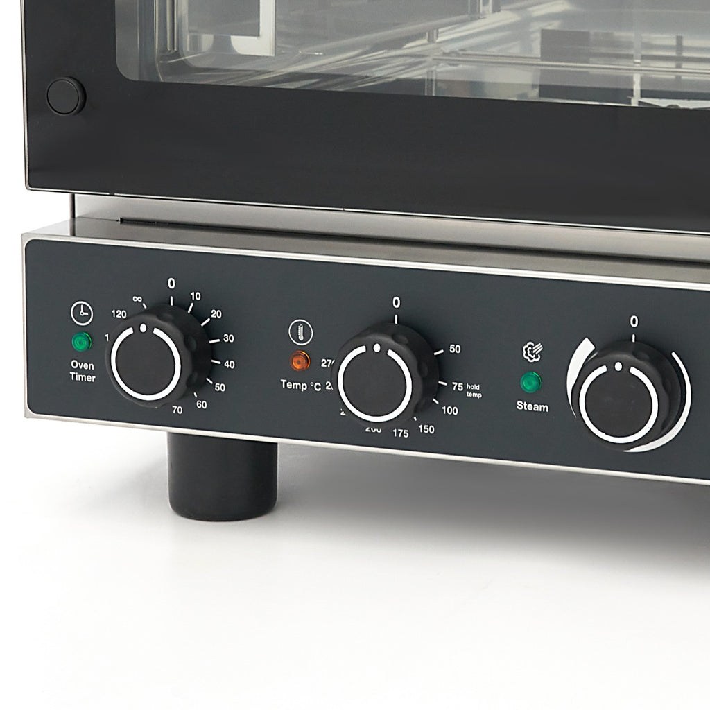 Forno combinado a vapor - Profissional - para 4 tabuleiros 2/3 GN - Analógico