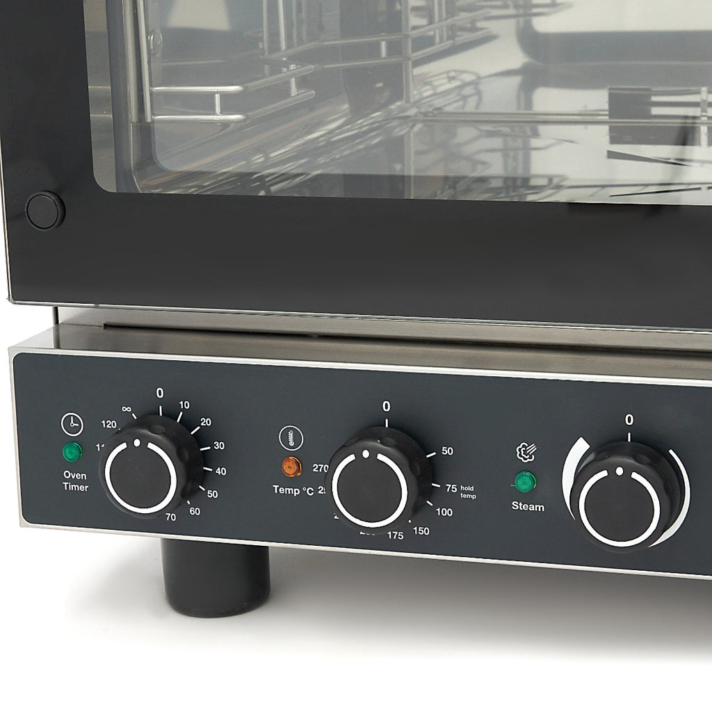 Horno de Vapor Combinado - Profesional - para 4 Bandejas (1/1 GN / 60 x 40 cm) - Analógico - 400V