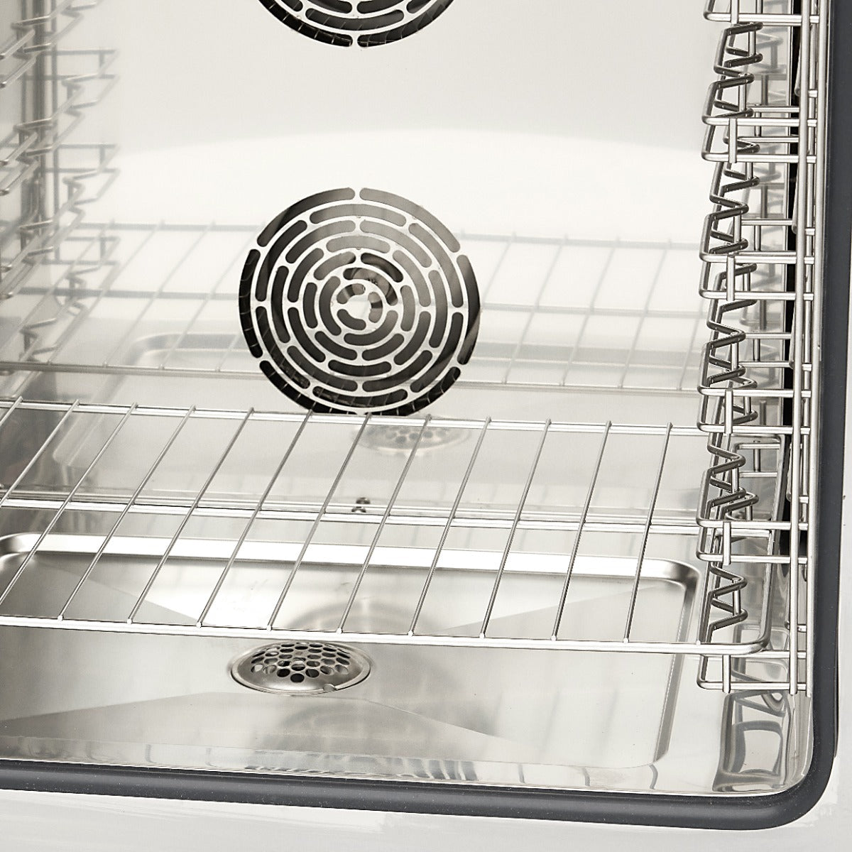 Horno de Vapor Combinado - Profesional - para 10 Bandejas (1/1 GN / 60 x 40 cm) - Pantalla Digital - 400V