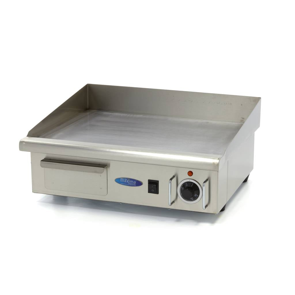 Plancha - Profesional - Liso - 55cm - incl Bandeja de Goteo