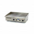 Grillplatte - Professionell - halb geriffelt - 73cm - inkl. Auffangschale - 400V