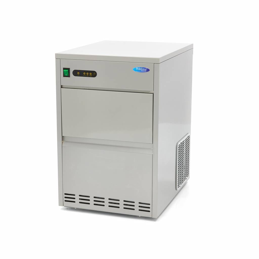 Máquina de Hielo - Profesional - 45kg/día - Cubitos de Hielo Huecos - Refrigerado por Aire