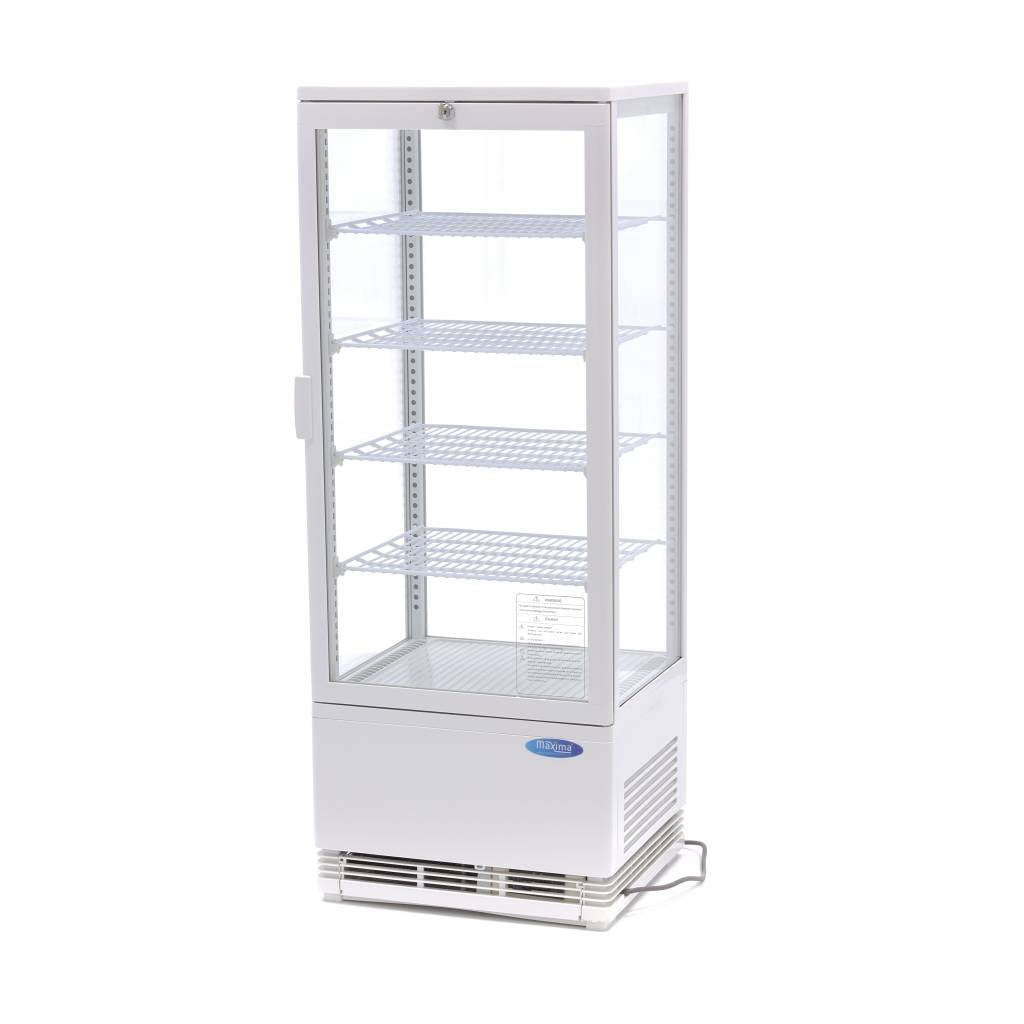 Kühlvitrine - Professionell - 98 l - 43 cm - Weiß