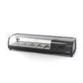 Vitrina Repisa Frigorifica para Sushi y Tapas - Profesional - 52L - incl 5 x 1/3 GN - Modelo de Sobremesa