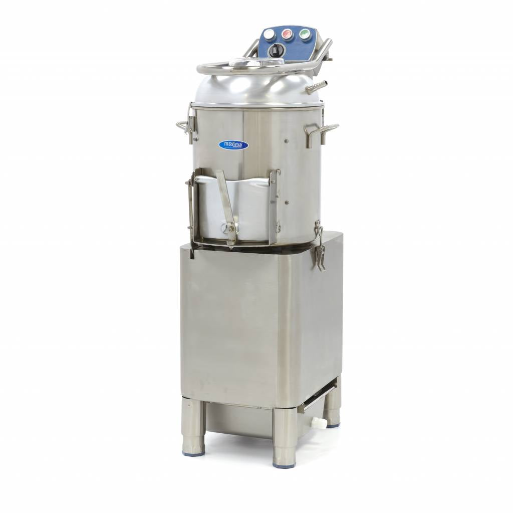 Pelapatate - Professionale - 15kg - 300kg/h - Timer integrato
