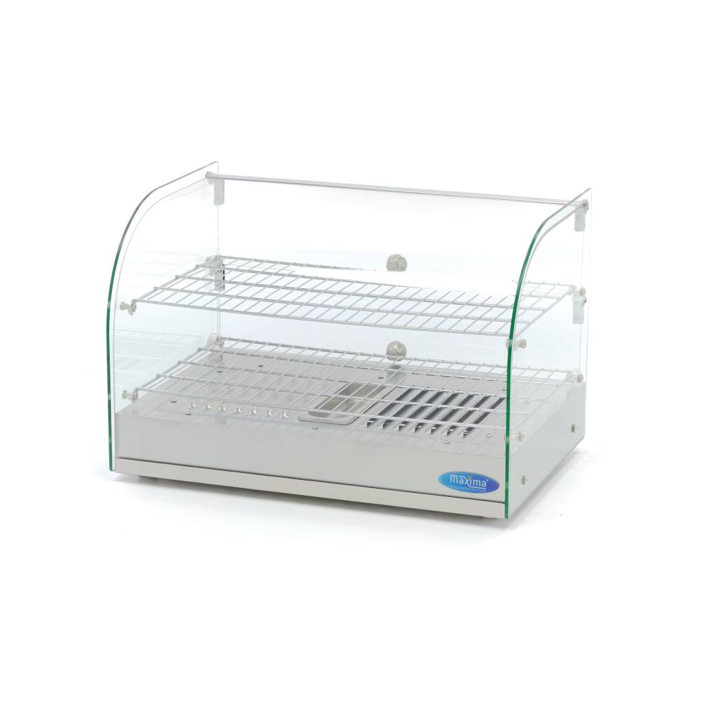 Expositor de Alimentos Calentado - Profesional - 45L - 55cm - 2 Estantes