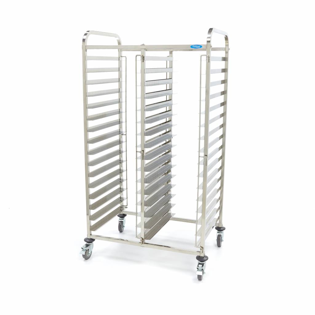 Carrello portateglie - Professionale - Bakerynorm - per 32 x teglie (60 x 40cm) - teglie escluse