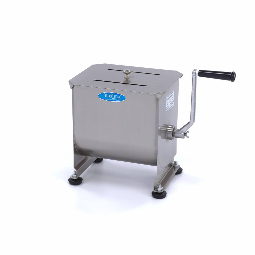 Fleischmischer - Professionell - 10L - 7,5kg Fleisch - Einzelwelle - Manuell