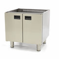 Mobile base per cucina commerciale - Professionale - unità doppia - profondità 60cm - 2 porte