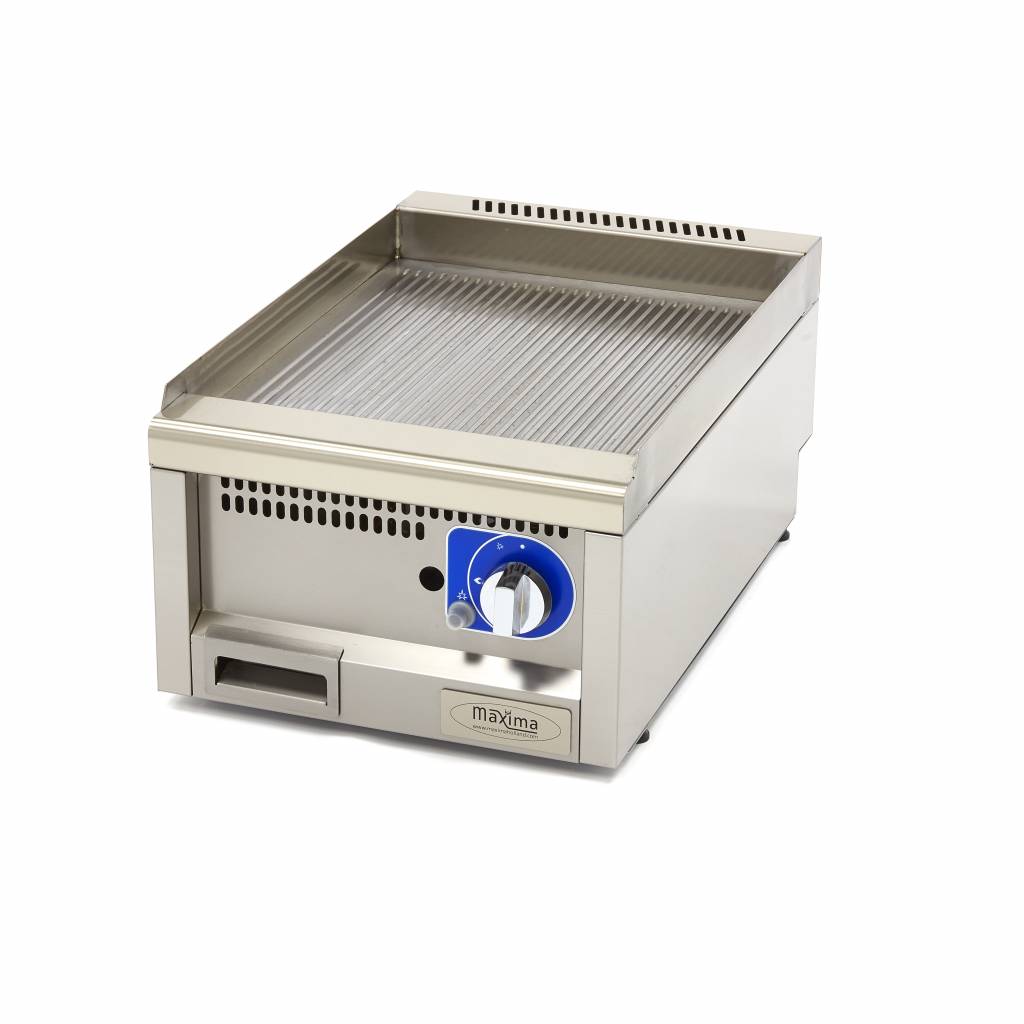 Calidad Comercial Plancha - Profesional - Ranurado - Unidad Individual - 60cm de Profundidad - Gas