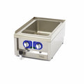 Professionele bain-marie - Professioneel - Enkele unit - 60 cm - Met aftapkraan - Elektrisch