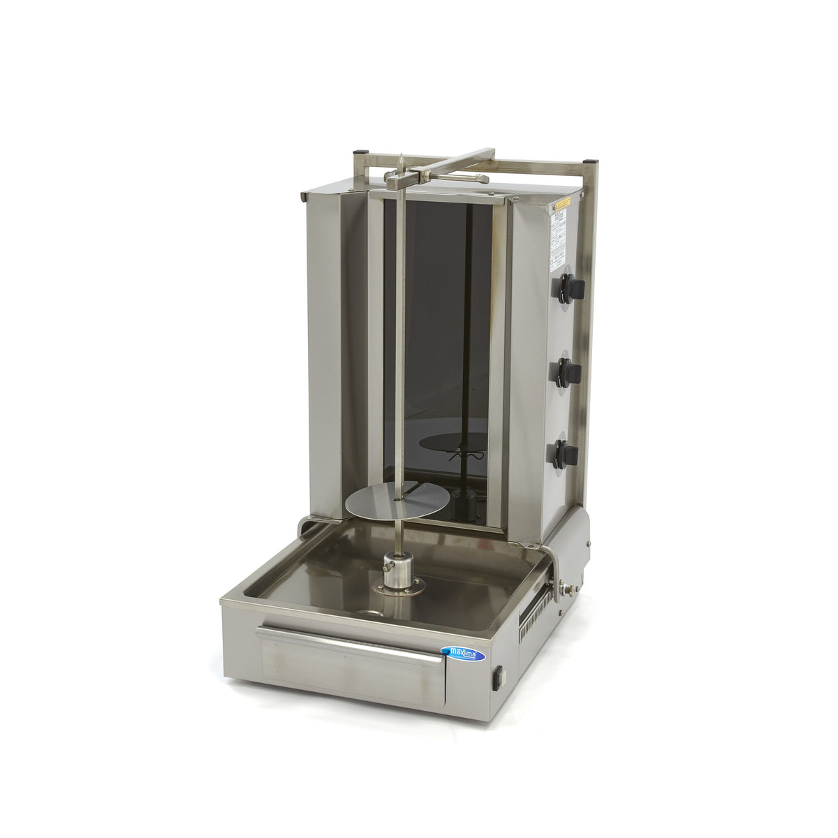 Kebabgrill - Professionell - 3 Heizelemente - 40kg Fleisch - Elektrisch