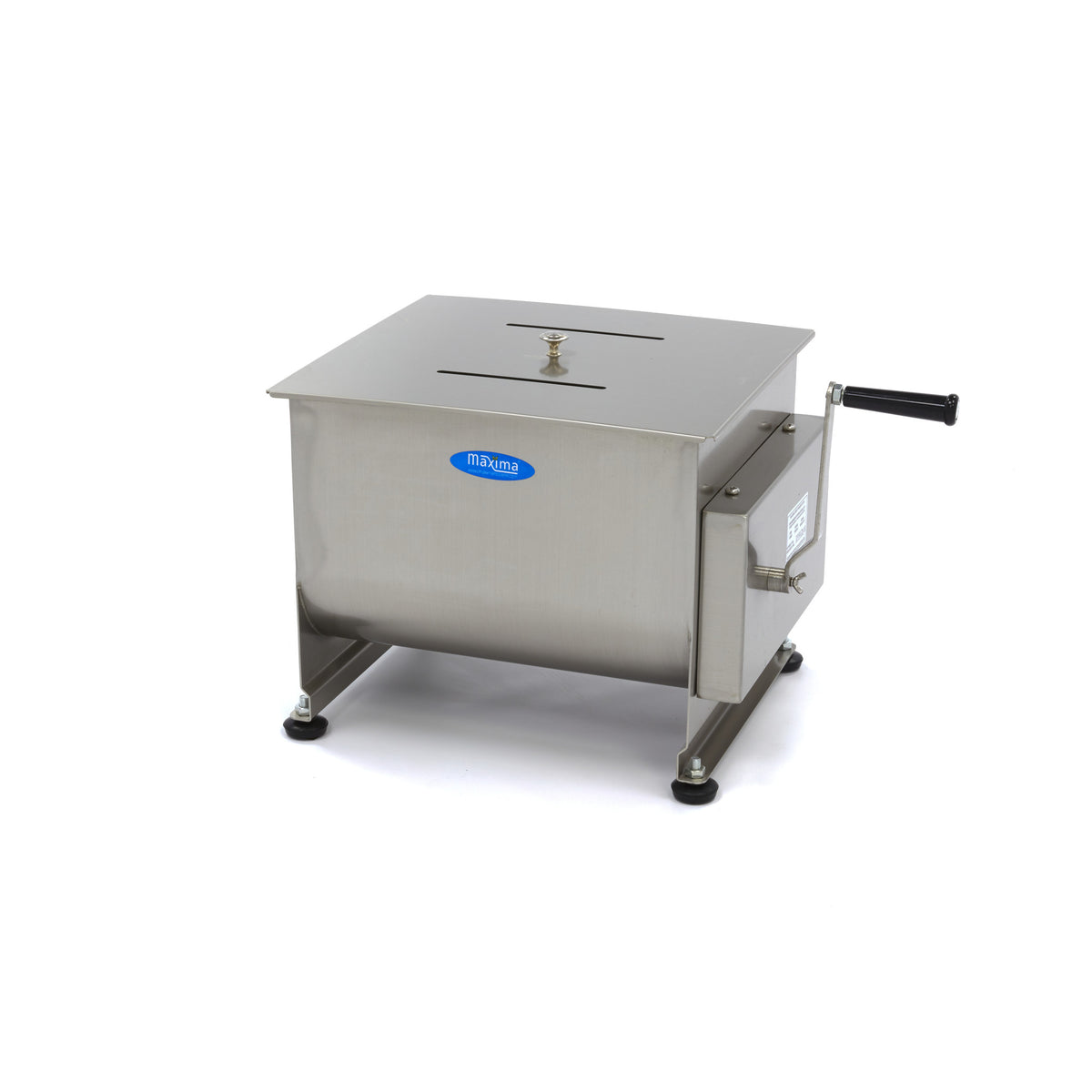 Mezclador de Carne - Profesional - 30L - 25kg Carne - Eje Doble - Manual