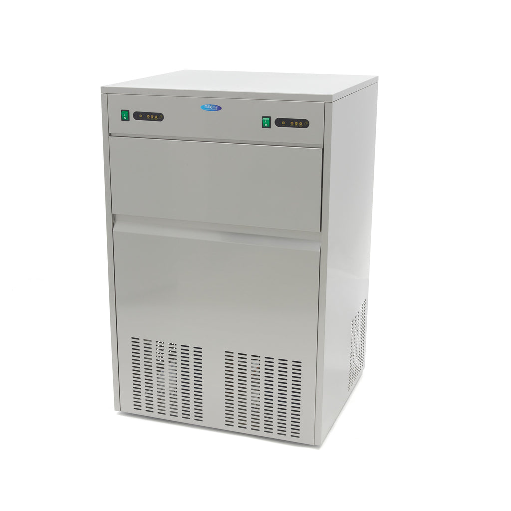 Máquina de Hielo - Profesional - 100kg/día - Cubitos de Hielo Huecos - Refrigerado por Aire