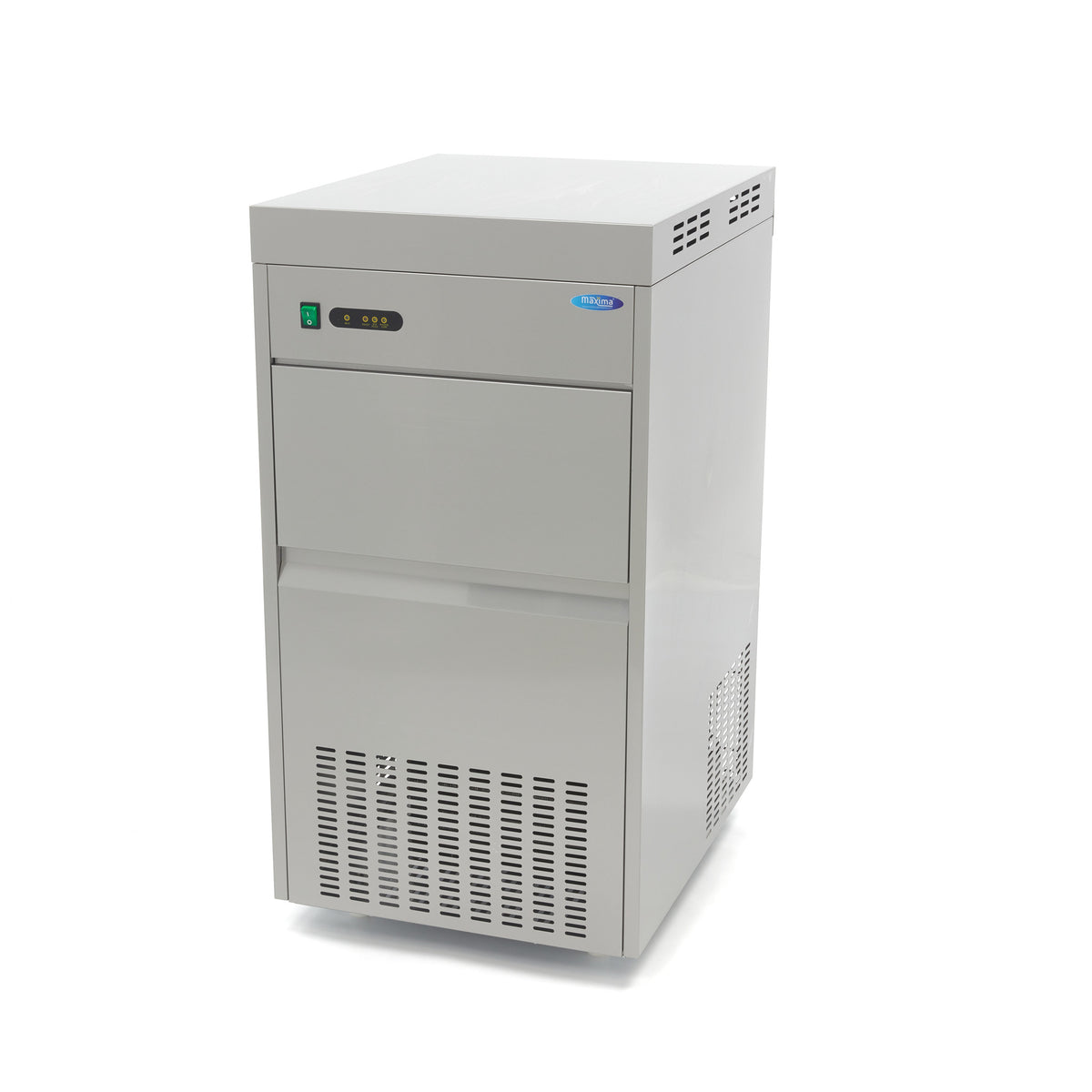 Máquina de Hielo - Profesional - 130kg/día - Triturado/Escamado - Refrigerado por Aire