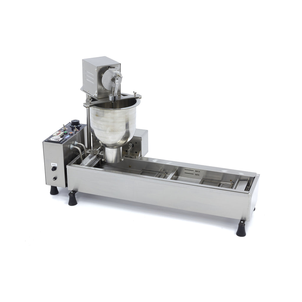 Macchina per Donut - Professionale - 450 Donut/h - Automatica - Friggitrice con Sistema Rotante