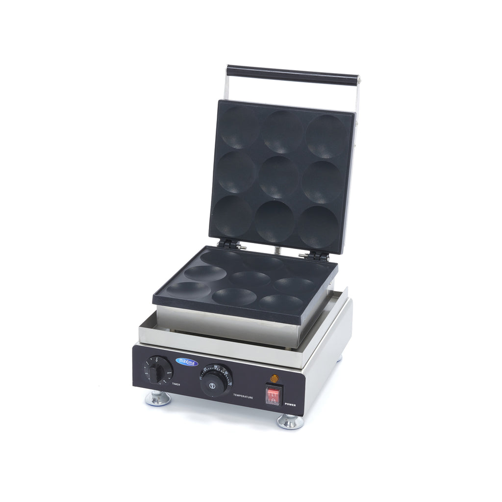 Crêpesgerät - Professionell - 9 Pfannkuchen - je Ø7,5cm