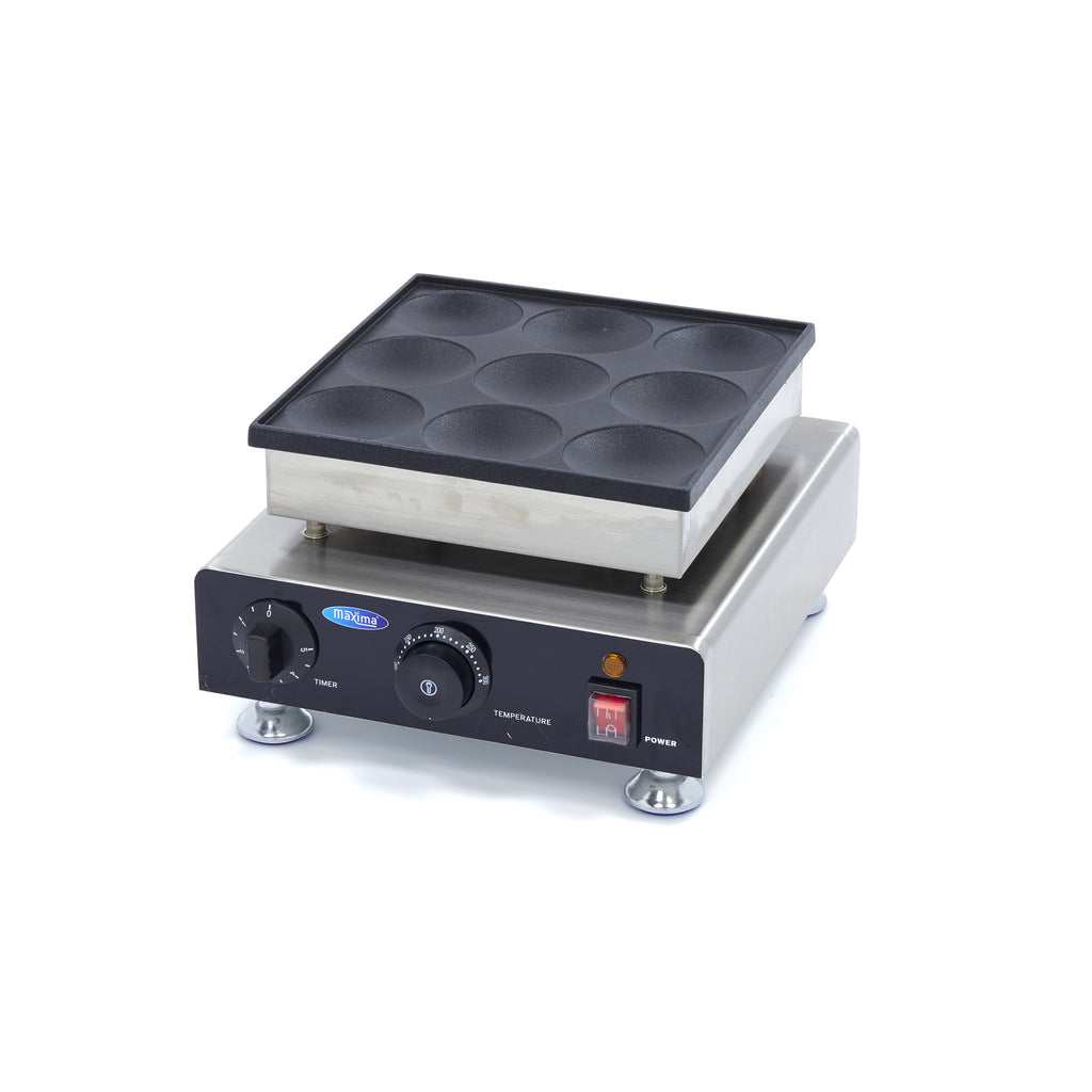 Máquina para hacer Panqueques - Profesional - 9 Panqueques - Ø8cm Cada Uno