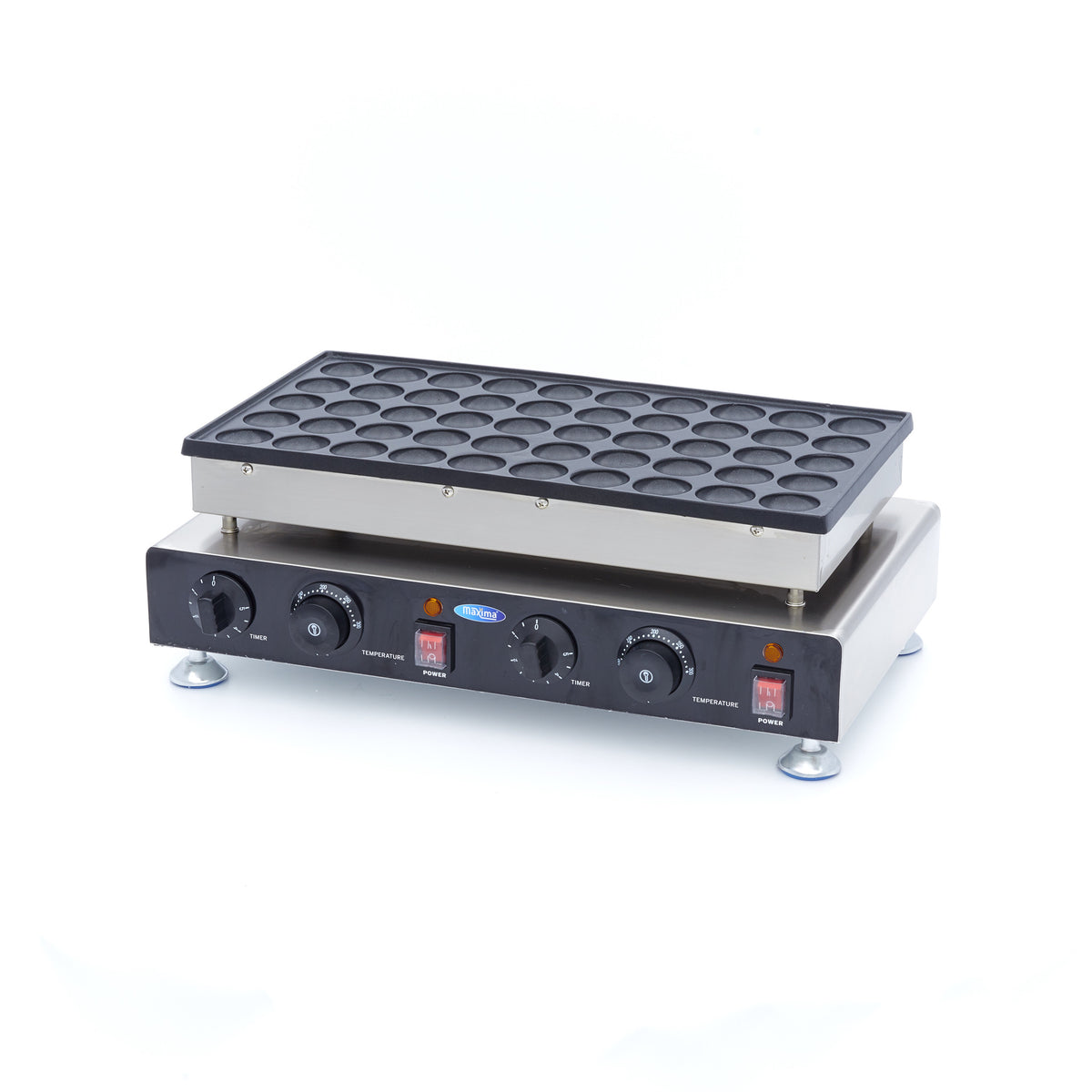 Piastra per mini crêpe - Professionale - 50 pezzi - Ø4,3cm