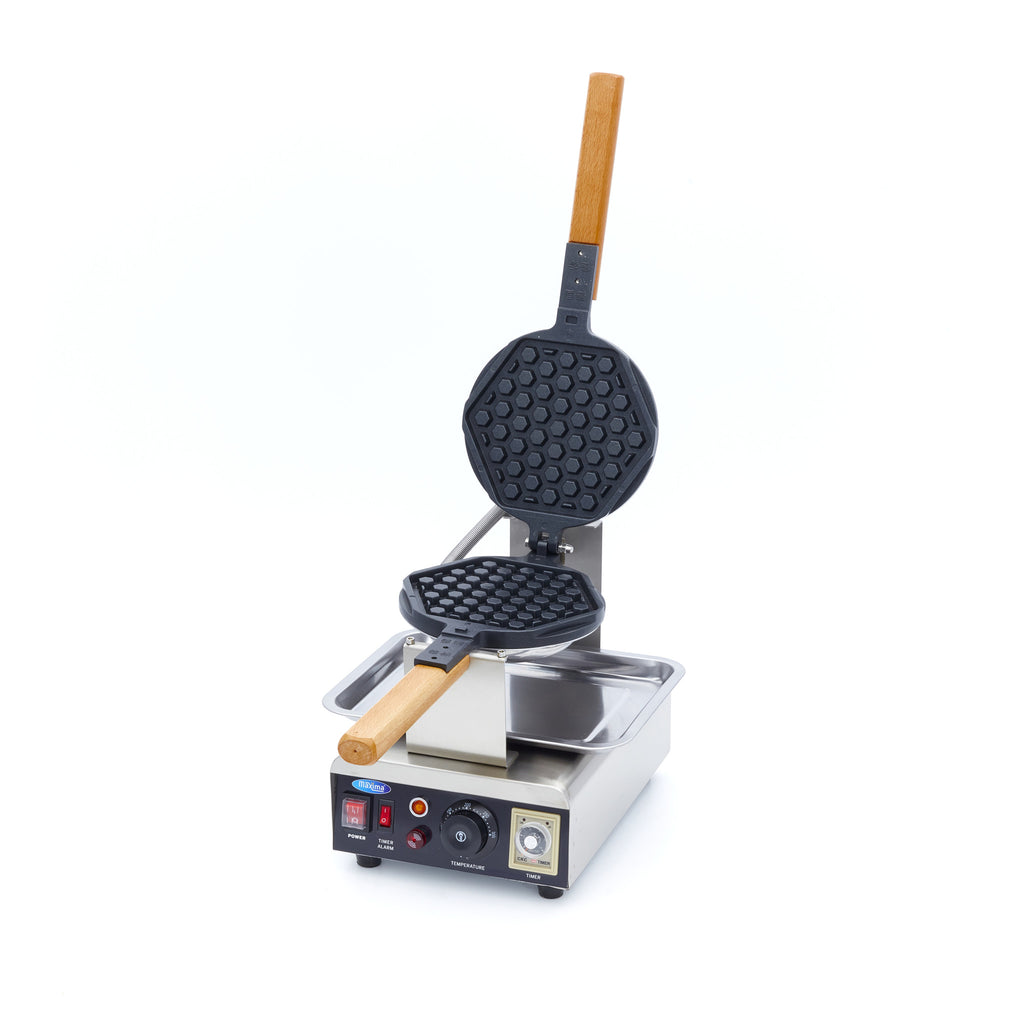 Waffeleisen - Professionell - 1 Waffel - Rundes Wabenmuster