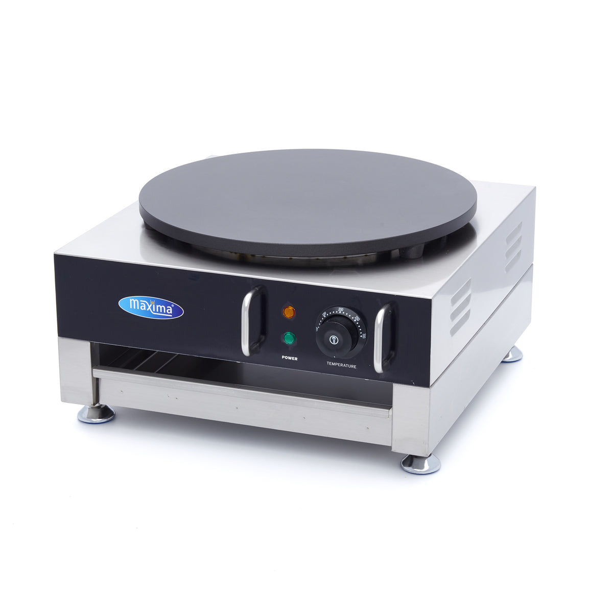 Crêpe-Eisen - Professionell - Einzel-Crêpe - 40cm - inkl. Teigverteiler