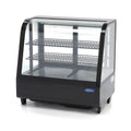Frigorífico expositor - Profissional - 100 L - 68 cm - portas de correr traseiras