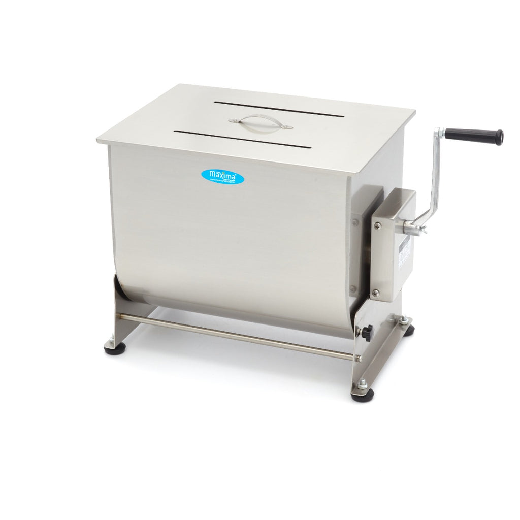 Mezclador de Carne - Profesional - 50L - 43kg Carne - Recipiente Inclinable - Manual