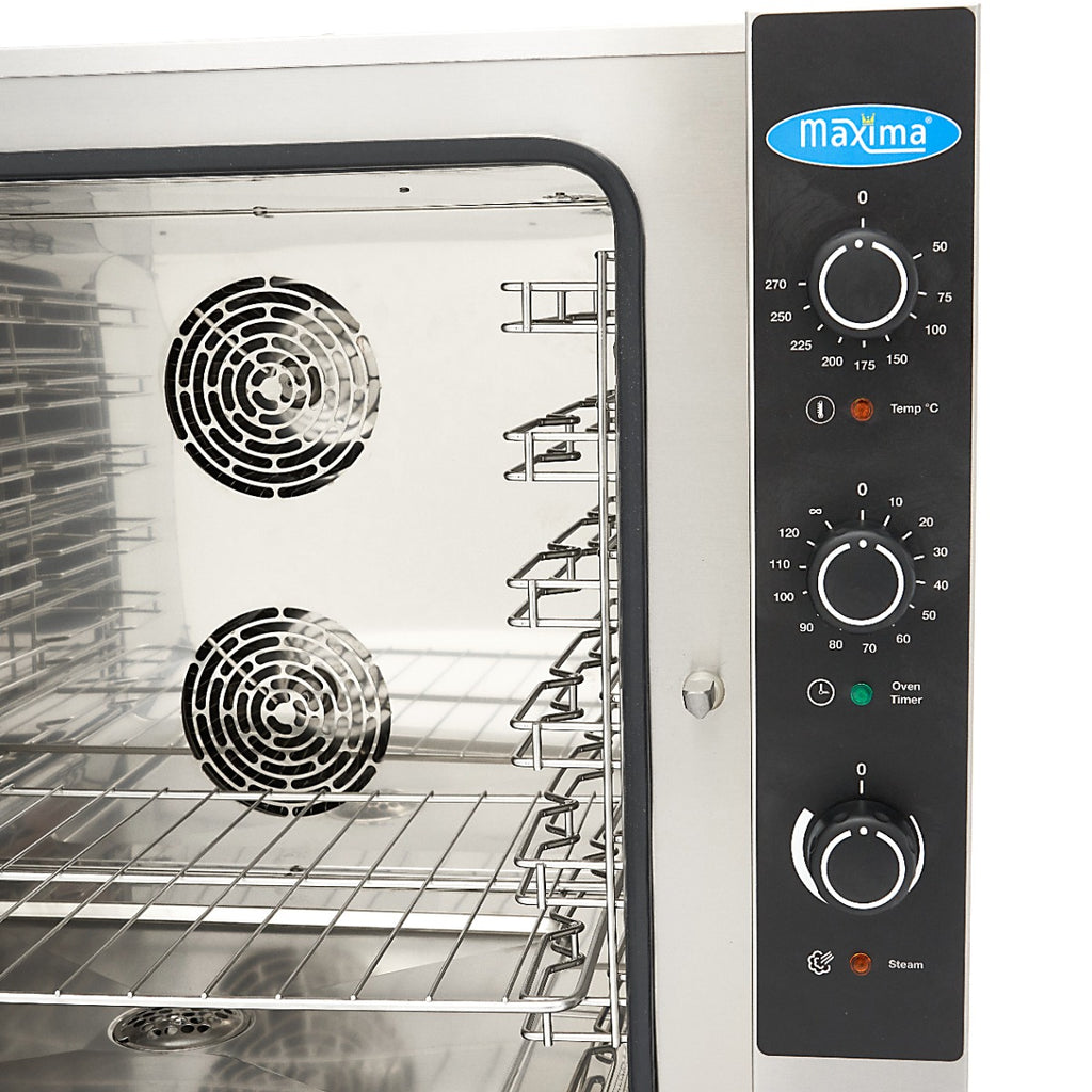 Horno de Vapor Combinado - Profesional - para 6 Bandejas (1/1 GN / 60 x 40 cm) - Analógico - 400V