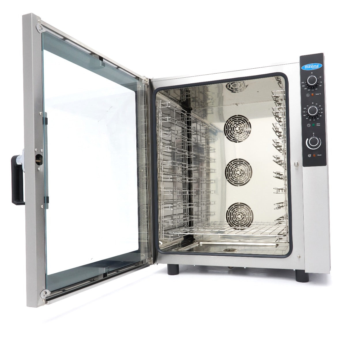 Forno combinado a vapor - Profissional - para 10 tabuleiros (1/1 GN / 60 x 40 cm) - Analógico - 400V