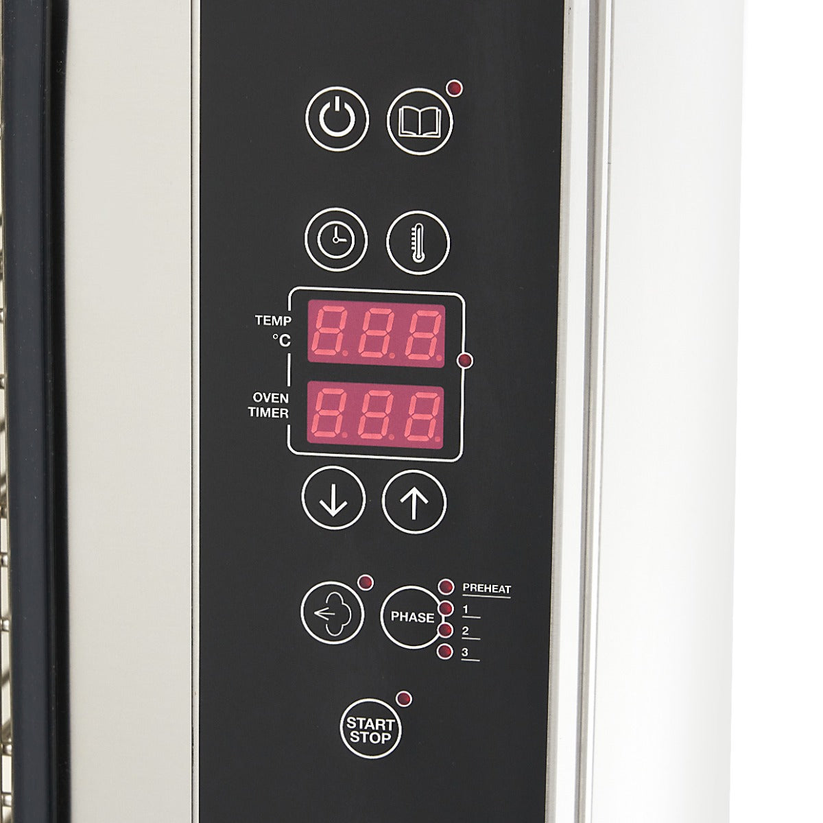 Horno de Vapor Combinado - Profesional - para 10 Bandejas (1/1 GN / 60 x 40 cm) - Pantalla Digital - 400V