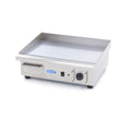Grillplatte - Professionell - Glatt, verchromt - 55cm - inkl. Fettauffangschale