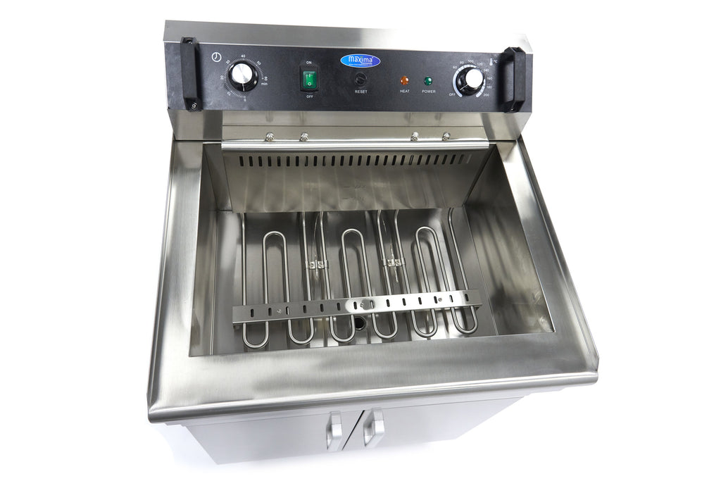 Freidora - Profesional - 35L - 1 Cesta - con Grifo de Vaciado - 400V