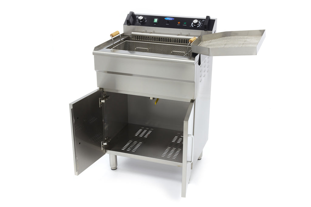 Freidora - Profesional - 35L - 1 Cesta - con Grifo de Vaciado - 400V