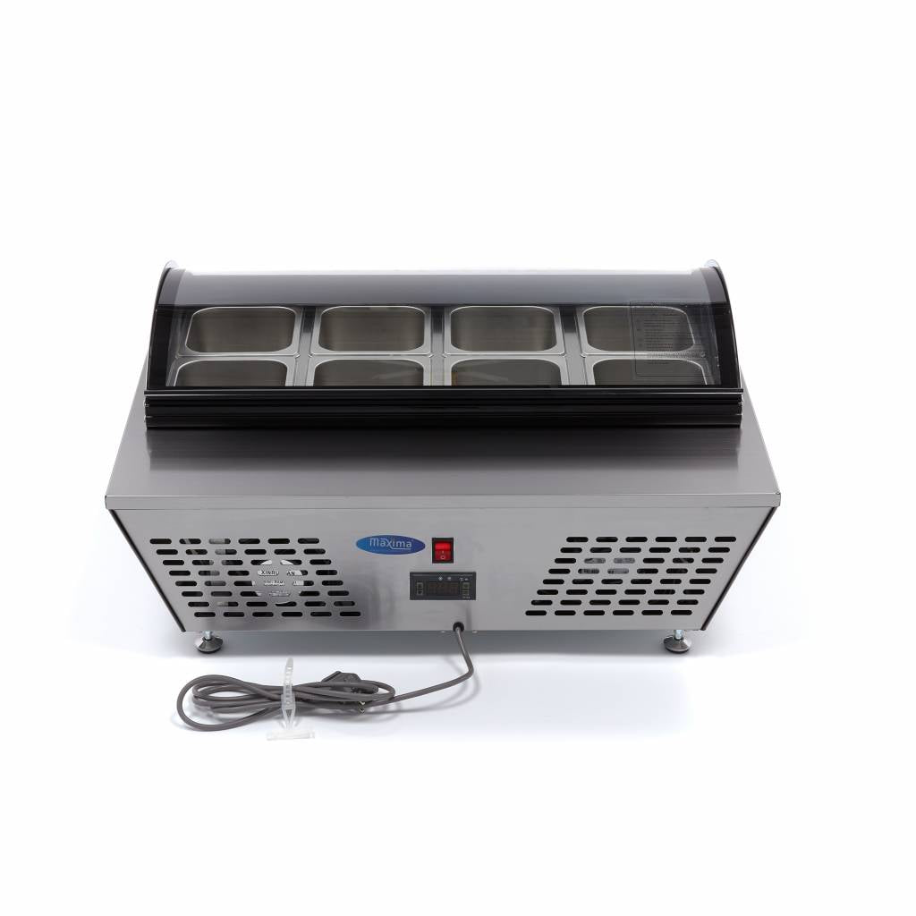 Saladette - Profesional - 67L - incl 8 x 1/6 GN - Modelo de Sobremesa