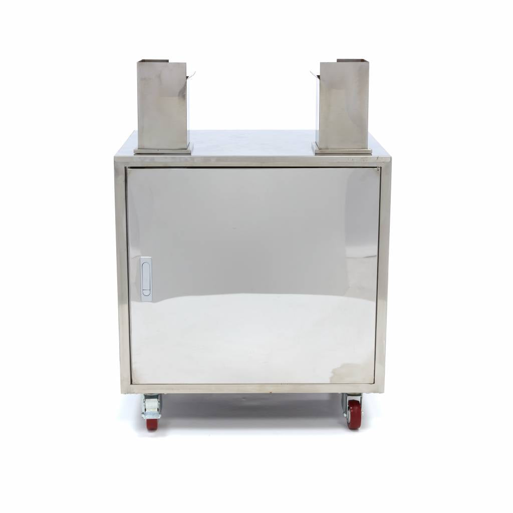 Carro Exprimidor Naranja - Profesional - para MAJ-25 / MAJ- 25SS / MAJ-45 - excl. Cubo de Basura - sobre Ruedas