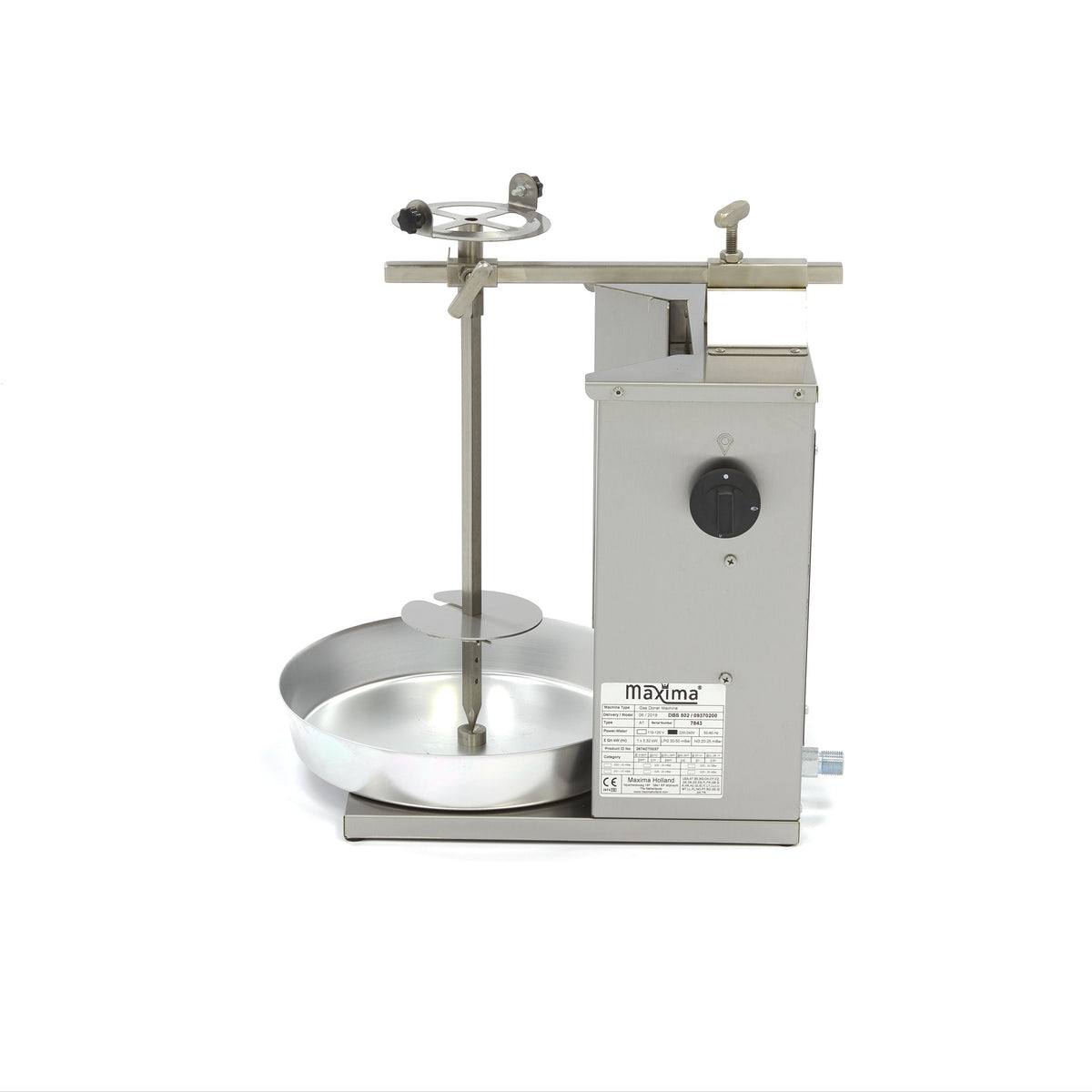 Kebabgrill - Professionell - 1 Brenner - 10kg Fleisch - Gas