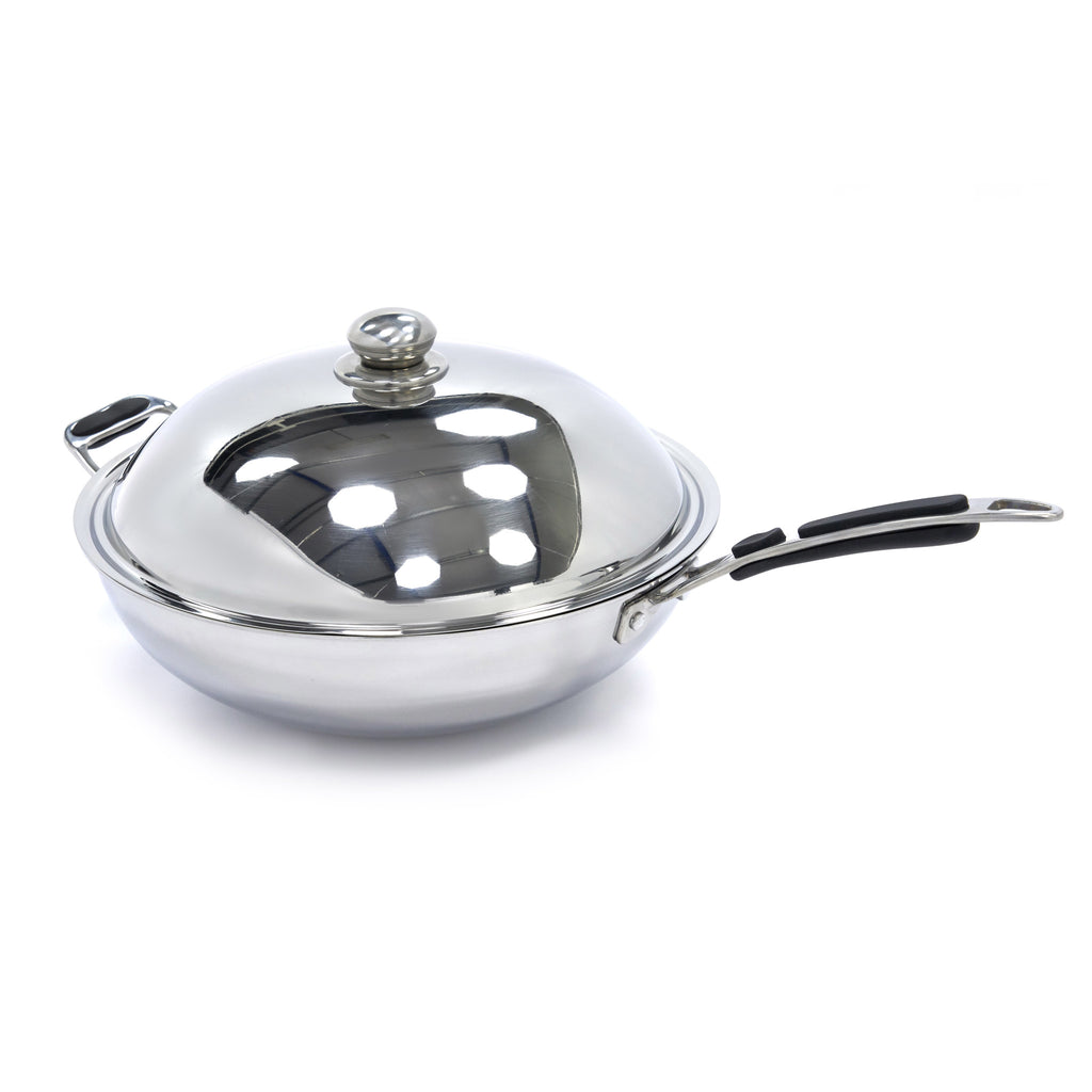 Wokdeckel - Professionell - Ø36cm - Edelstahl - Induktion