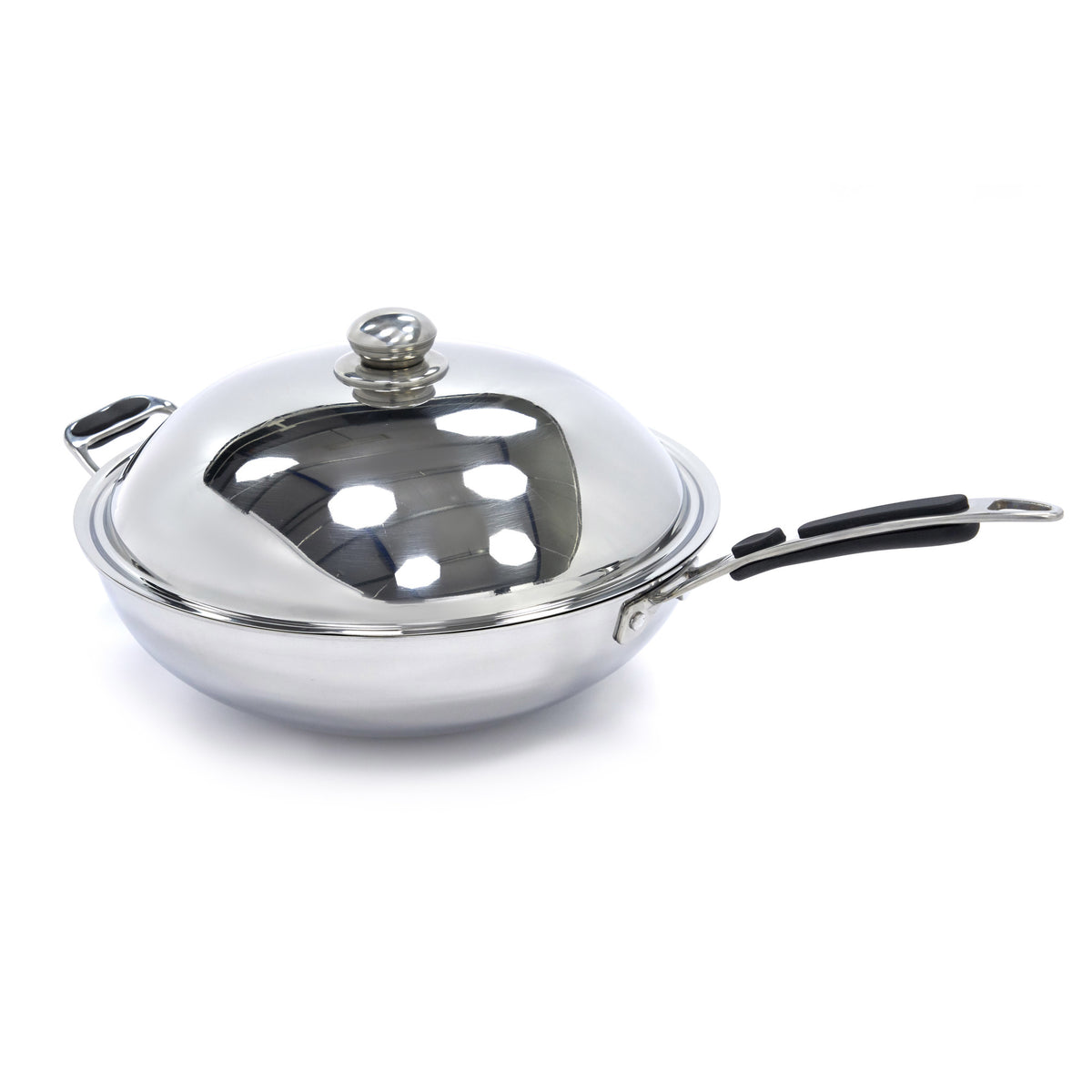 Wokdeckel - Professionell - Ø36cm - Edelstahl - Induktion
