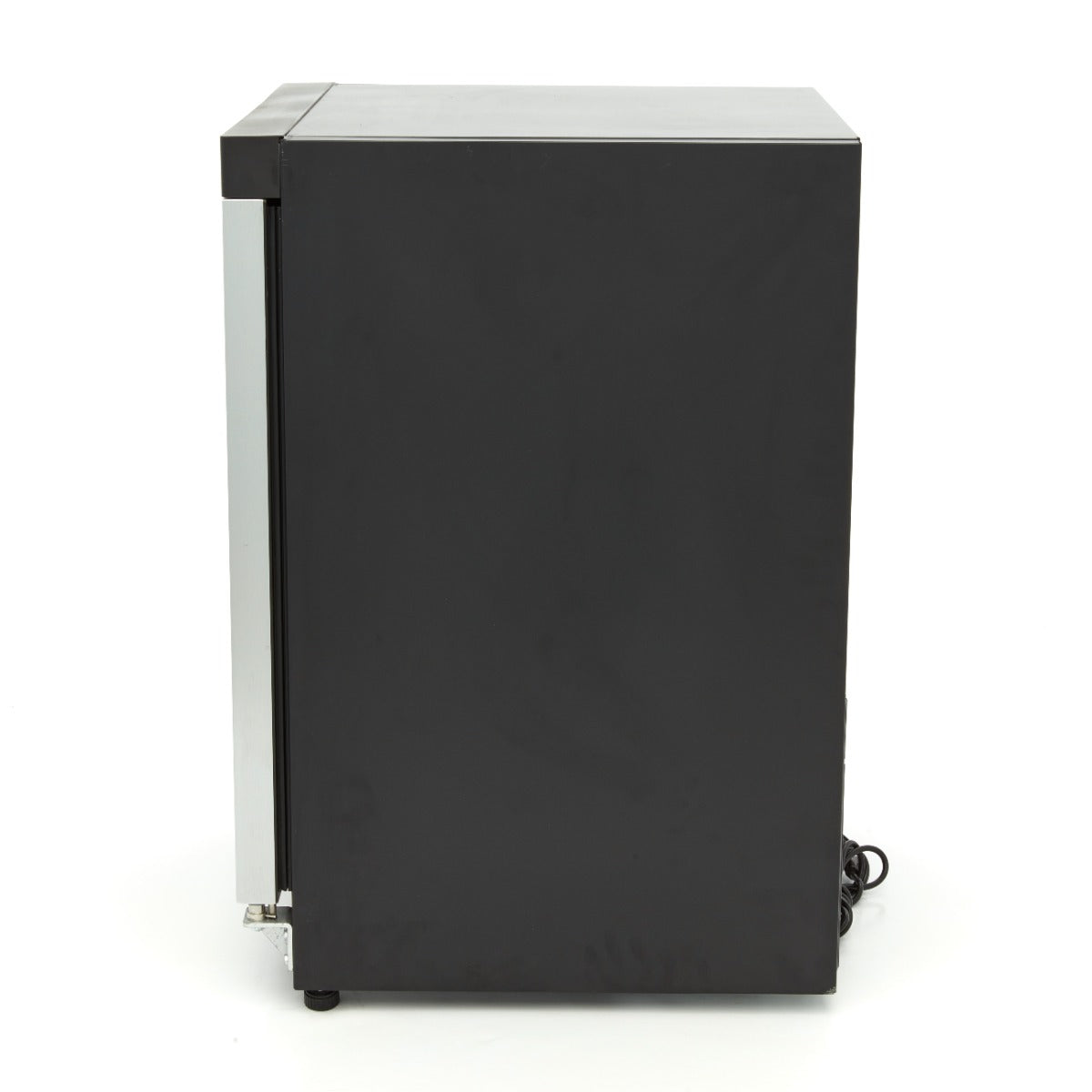 Congelador - Profissional - 200L - preto - com porta de vidro